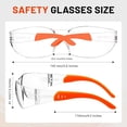 thumbnail image 2 of Gafas de seguridad Salfboy ANSI Z87.1 certificadas antivaho (30 unidades), 2 of 9