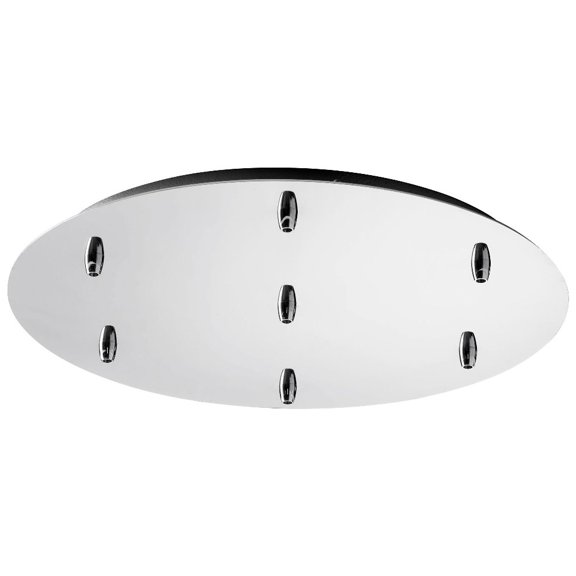 Oxygen Lighting - Accessory - 21 Inch Multi Pendant Canopy Kit-White Finish