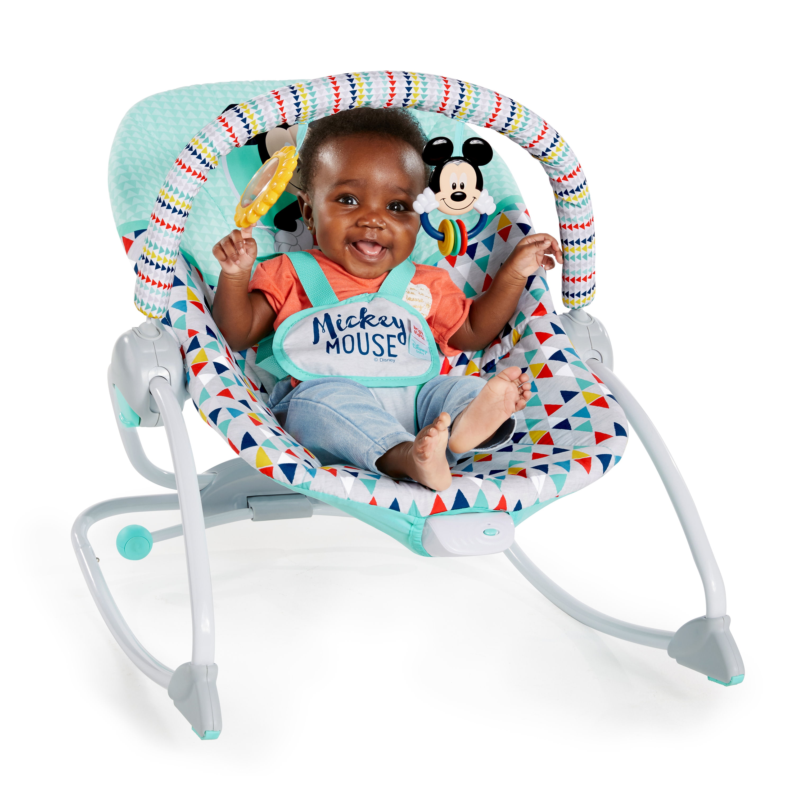 mickey mouse baby bouncer seat