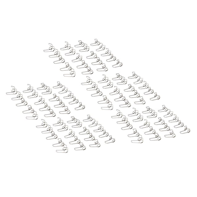 Muelles Saliva de Llave de Agua de Trompeta de material acero Inoxidable de 100 Piezas para Reparación de Trompetas shamjiam Trompeta Cornet Value Spring