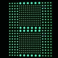 thumbnail image 1 of 2 Hojas de Pegatinas de Pared o Techo de Estrellas Cúpulas 3D que Brillan en la Oscuridad, Brillantes, para Ropa de Cama de Niños o Regalo de Cumpleaños, Hermosas Calcomanías de Pared y Decoraciones, 1 of 6