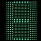 thumbnail image 1 of 2 hojas de pegatinas de pared o techo con estrellas que brillan en la oscuridad en forma de cúpula 3D, brillantes, para ropa de cama de niños o regalo de cumpleaños, hermosas calcomanías de pared y, 1 of 6