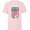 Soft Pink, variant on Disney Winnie The Pooh and Friends Retro Poster - Short Sleeve T-Shirt for Kids - Customized-White