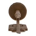 thumbnail image 6 of Meyda 120202 6 in. Nordic Wall Sconce, Chocolate, Beige & Gold, 6 of 6