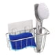 thumbnail image 5 of Matsuzay Kitchen Sink Drain Rack Dishcloth Towel Shelf Basket Accessories Waterproof Home Bar Free Holder Punch Drainer Almacenamiento y organización del hogar, 5 of 6