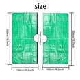 thumbnail image 3 of Eoozwa Landscape Pruning Tarp, 78.7“X78.7” Landscape Tarp for Trimming with 12 inch Hole, Pruning Trees Waterproof Tarp, with Corner Buckles, can Stand Up Fasten Around Trees and Shrubs, 3 of 6