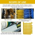 thumbnail image 3 of CAT 5/6 Cable Red Combarde La Máquina Arnés Alambre Herramientas (7) Amarillo, 3 of 9