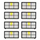 thumbnail image 1 of 8 piezas de filtro de repuesto para iRobot Roomba 980 880 870 800 Filtro HEPA [8 piezas] Kits de filtros para aspiradoras, 1 of 1