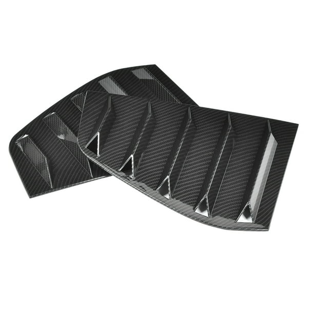 Rejilla de ventilación para ventana de automóvil, par de rejillas de ventilación laterales, rejillas de ventilación para ventana lateral, cubierta de rejilla de ventilación, rendimiento de primera ca