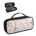 thumbnail image 2 of Jiueut Heart Cat Stethoscope Storage Bag Stethoscope Pouch Bag with Mesh Pocket Stethoscope Bag with Carrying Handle Stethoscope Case Organizer Storage Bag with Zipper, 2 of 7