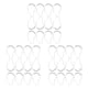 thumbnail image 3 of Ganchos de cortina de ducha Naiovety 12 piezas de Acero inoxidable Blanco, 3 of 6