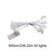 thumbnail image 3 of Guirnalda de luces LED de estrellas y lunas para decoración de habitaciones | 40 luces LED para dormitorio, fiestas, camping, 3 of 9