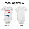 thumbnail image 3 of Netherlands Map Flag Boy Girl Bodysuits (White, 12-18 Months), 3 of 5