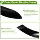 thumbnail image 4 of Cubierta de tirador de panel de puerta del lado del pasajero delantero para BMW 3 Series F30 2012-2018 No.51417275488 Negro Brillante ABS 1 Pc, 4 of 6
