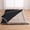 Black, variant on Queen Futon Mattress Cover 64" x 84", 100% Egyptian Cotton 400 Thread Count, L-Shaped 2-Side Zipper Closure, Japanese Floor Mattress Cover for 3-4 Inch Thick Pad, Replacement Cover, Teal Solid