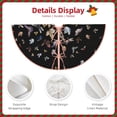thumbnail image 3 of Sikiie Butterfly1 Nativity Christmas Tree Skirt, Jesus Christian Winter Holiday Tree Mat Decoration(30-48IN)36", 3 of 6