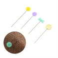 thumbnail image 3 of 100Pcs en Plastique Tête Plate Quilting Couleur Mixte DIY Aiguilles à Coudre Type 3, 3 of 9