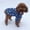 Blue, variant on TIMIFIS Dog Winter Coat Pet clothes autumn and winter models and fleece sweater for small dogs Dog Clothes - Fall
