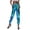 blue, variant on Owl‘s-Yard Women‘s Metallic Shinny Pants  Casual Holographic Jogger Sweatpants Punk Hip Hop Trousers