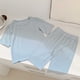 thumbnail image 2 of Odeerbi 1-8 Años Niño Niña Conjunto Verano Modal Manga Corta Tops Pantalones Conjunto Dos Piezas Suave, 2 of 5