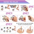 thumbnail image 6 of 9Pcs Magnet Rings Fidget Toy Set, ADHD Fidget Toys for Adult, Magnets Fidget Spinner Rings for Anxiety Relief, Christmas Stocking Stuffers Gifts for Teen Boy Adults, 6 of 7