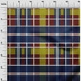 thumbnail image 2 of oneOone Polyester Lycra Fabric Madras Check Print Fabric By Yard 56 Inch Wide, 2 of 4