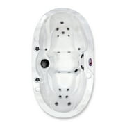2-Person 18-Jet Premium Acrylic Valentine Spa Hot Tub with Waterfall and Handrail