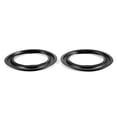 thumbnail image 4 of Borde De Altavoz De Goma Envolvente, 2 Piezas De Espuma Para Altavoz De 6 Pulgadas/156 Mm Borde De Goma Perforado Piezas De Reparación De Altavoz Envolvente Reemplazo Negro, 4 of 7