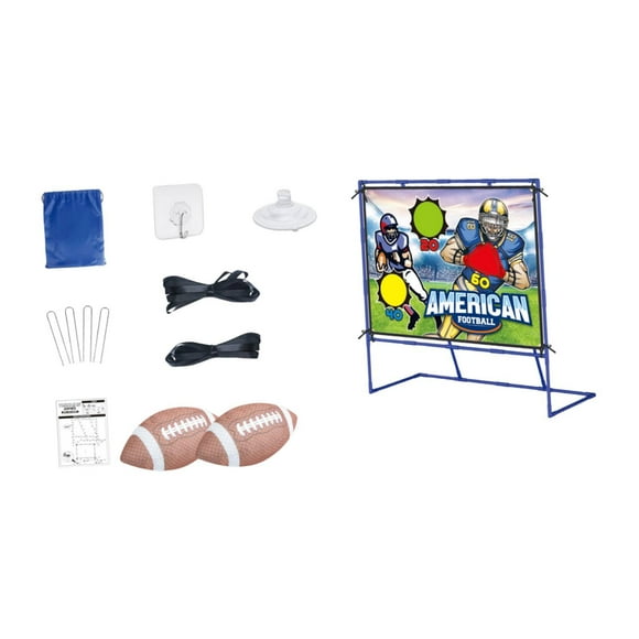 Xuanheng Football Toss Game Set Accessories Target Games for Family Events Gifts Yard Rugby