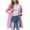 Womens Clothing Pink, variant on Womens Windbreaker, Women's Long Rain Jacket Waterproof Lightweight Hooded Raincoat Knee Length Rain Coats S-2XL