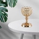 thumbnail image 3 of Candelabro de cristal para mesa de comedor, candelabro decorativo Dorado M, 3 of 7