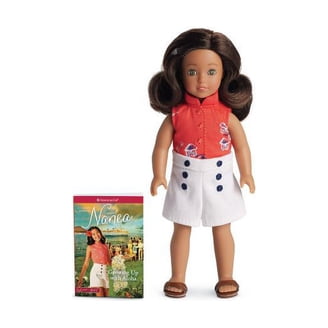 Bambola Addy Mini Doll 2014 Da 15 Cm (6 Pollici) Con Vestito D'Epoca E Libro In Miniatura, Giocattolo Per Bambine