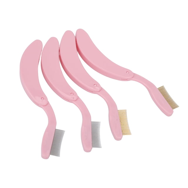 Pincel de Aseo de Pestaña, Diseño de Cejas de Diseño Curvado Portátil Protección Segura para Mujeres para el Maquillaje