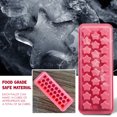 thumbnail image 3 of Star Silicone Ice Mold, Ice Cube Tray, 2.95X10X0.98" Freezer Form, Cocktail Accessory, 26 Cavity Frozen Tray, Easy Release Ice Form, Reusable Household Freezing Tool for Beverage, Party Drink Making, 3 of 3