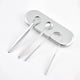 thumbnail image 1 of Fiudx Raspador de Lengua de Acero Inoxidable, Herramienta de Higiene Bucal para Un Aliento Fresco, Raspador de Metal Reutilizable para Un Mejor Sabor, Diseño Portátil para Viajes, Uso Diario para Adu, 1 of 4