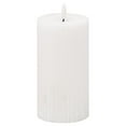 thumbnail image 2 of Hill Interiors Luxe Collection Ribbed Natural Glow Electric Candle, 2 of 4