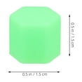 thumbnail image 2 of SOPOTUTU 20Ud Tapas Para Tuercas De Con Luminoso Verde Resistente A Desgaste, 2 of 8