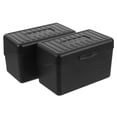 thumbnail image 1 of KAKOWELY notecard box 1 Set Plastic Index Card Box Organizer Case Flash Note Card Holder Index Card Container for Recipe Cards Note Cards and Flashcards5.71"X3.54"X3.15", 1 of 5