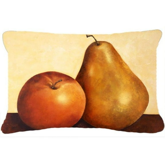 Apple & Pear Fabric Decorative Pillow