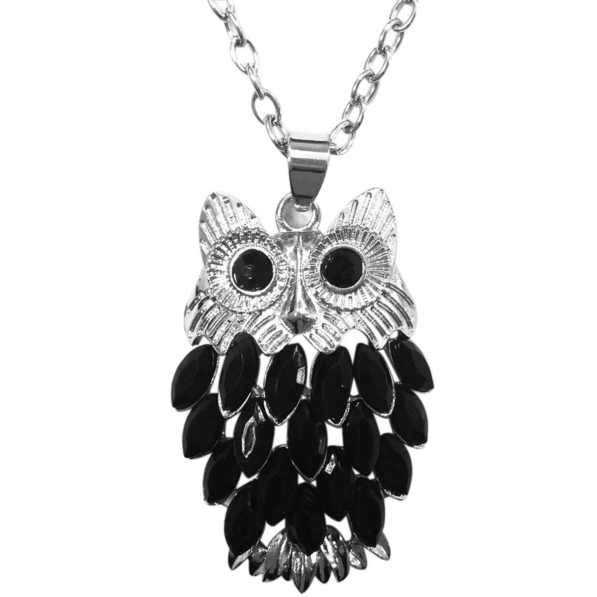 owl feather necklace