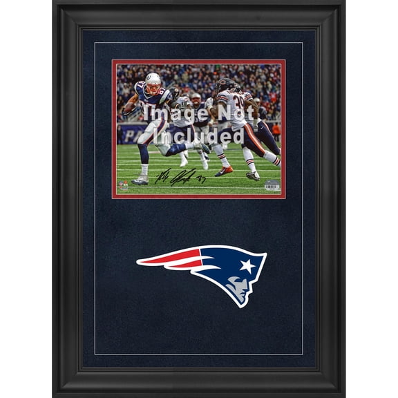 New England Patriots Deluxe 8" x 10" Horizontal Photograph Frame with Team Logo