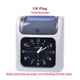 thumbnail image 1 of Electronic Time Recorder Employee Time Recording Attendance Machine Time Clock Recorder Attendance Time Card For Time Recorder ,Reliable Data Protection, 1 of 7
