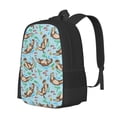 thumbnail image 1 of Balery Cute Otters Mochila para hombre y mujer - Tela Oxford 600D resistente - Gran capacidad, resistente al agua, ideal para la escuela, viajes y senderismo, 1 of 6