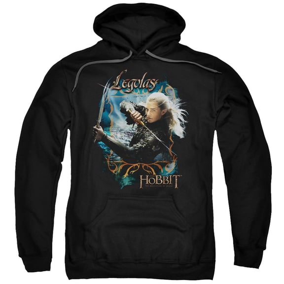 Hobbit Knives Adult Pullover Hoodie Sweatshirt Black