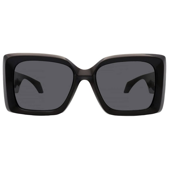Versace Dark Grey Square Ladies Sunglasses VE4467U GB1/87 54