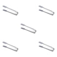 thumbnail image 2 of Justharion Serving Tong With Silicone Tips Buffets And Dinner Parties Extensive Kitchen Gadgets Kitchen Tong silver 5Set, 2 of 6