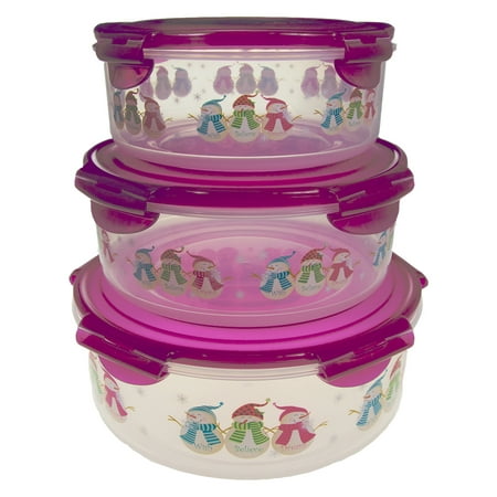 plastic holiday containers