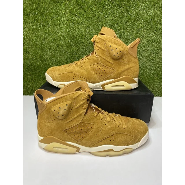 Ni - ke Air Jordan 6 Wheat Golden Harvest Retro Size 13 Mens Sneakers 2017 384664-705