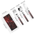 thumbnail image 2 of Kdxio Halloween Vampire Party Toddler Utensils Set - Kids Silverware Set, Set Kids Utensils Set with Case for Preschooler Children, 2 of 8