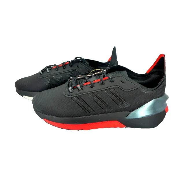 Ad-id-as Avryn Mens Black Red Running Shoes Size 11 New